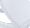 415 ASIENTO SOFT CLOSE PARA SANITARIOS SIN CONEXION A WHASHLET SS114 BLANCO PZA