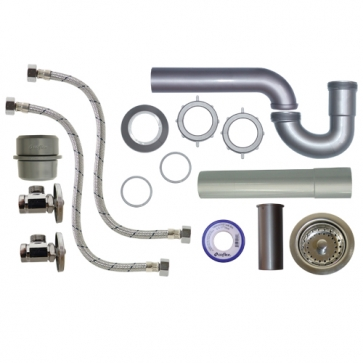 KIT INSTALACION PARA FREGADERO PS-F005 1 TARJA COFLEX