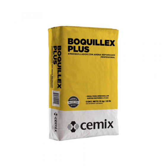 41 BOQUILLA CON ARENA PLUS MANDARINA CEMIX 10KG