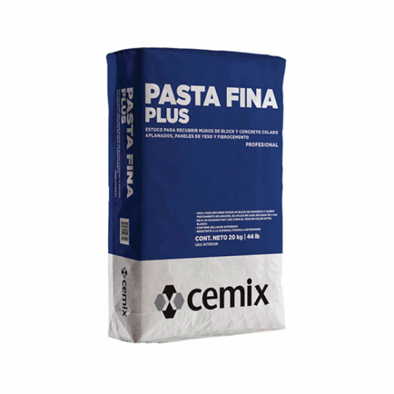 41 ESTUCO PASTA FINA PLUS 20KG