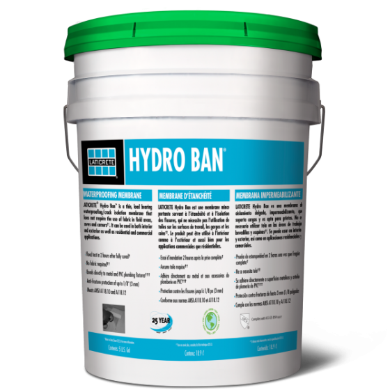 06 MEMBRANA HYDRO BAN LATICRETE 19 LTS
