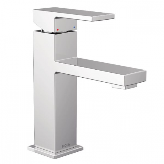 150 6781 MONOMANDO CORTO LAVABO KYVOS CON CONTRA CROMO PZA