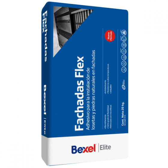 35 ADHESIVO FACHADA FLEX BCO 20KG