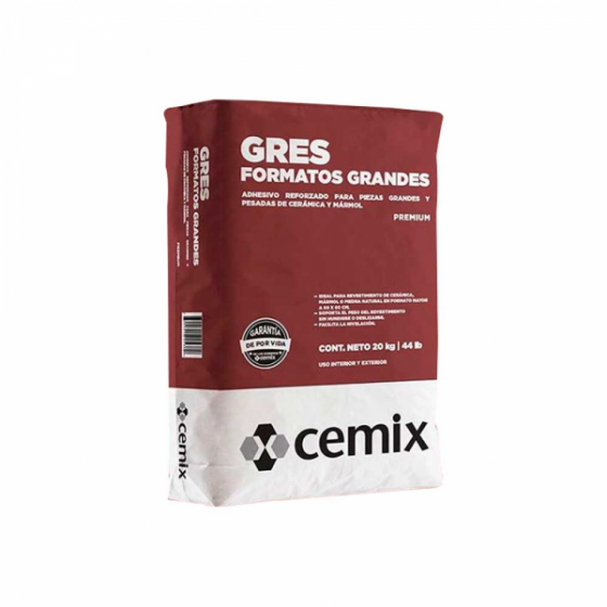 41 ADHESIVO GRES FORMATOS GRANDES 20 KG