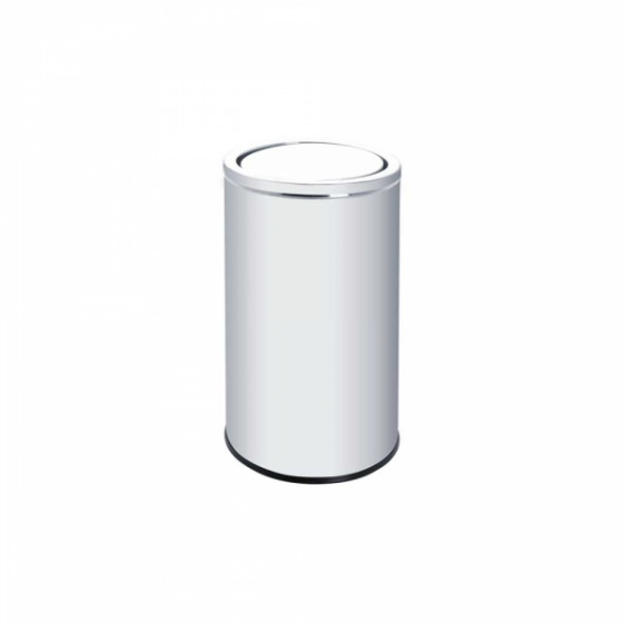 354 AL74040SV BASURERO CILINDRICO 40L INOXIDABLE PZA