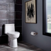 02 SANITARIO ALARGADO UNA PIEZA ADA COMPACT CADET 1 BLANCO ASIENTO INCLUIDO 4.8LTS  PZA