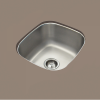 22 CS100 TARJA BAJO CUBIERTA UNA TINA ACERO INOXIDABLE SATINADO 48X43X20 PZA