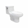 350 SANITARIO ALARGADO UNA PIEZA AVA BLANCO ASIENTO INCLUIDO 4.8LTS  PZA