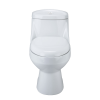 70 SANITARIO ALARGADO 1PZA OPORTO BLANCO ASIENTO INCLUIDO 4/6LTS CORONA PZA