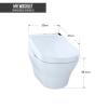 415 KIT MH WASHLET C200 WC SUSPEND C/AS