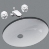 415 LT569 LAVABO BAJOCUBIERTA 17X 14 BCO