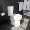 04 SANITARIO ALARGADO DOS PIEZAS OPTION BLANCO SIN ASIENTO 4.8LTS 