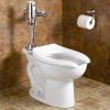 02 01230.020 TAZA ALARGADA PARA FLUXOMETRO CADET FLOWISE BLANCO 4.8 SIN ASIENTO PIEZA