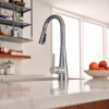 150 7864 MONOMANDO COCINA ROCIADOR EXTRAIBLE SLEEK CROMO CHAPETON INCLUIDO PZA