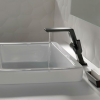 MEZCLADORA PARA LAVABO PIVOTAL NEGRO MATE