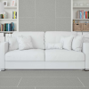 Piso porcelánico Boreal Blanco Anticato estructurado mate 59X118 rectificado Daltile