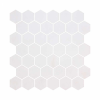 112 DECORADO MALLA 28.6X28.4 HEX XL NATUREGLASS BLANCO MATE PZ
