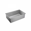 150 G16100 TARJA BAJO CUBIERA 1 TINA ACERO INOXIDABLE SIN CONTRACANASTA PZA