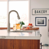 150 7864SRS MONOMANDO COCINA ROCIADOR EXTRAIBLE SLEEK ACERO INOXIDBALE PZA