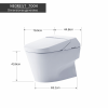 DESC Sanitario inteligente Washlet 700H blanco asiento incluido 3/3.8lts Toto pza