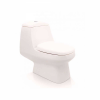 Sanitario alargado una pieza Palermo hueso asiento incluido 3/4.8lts Ambiance pza