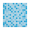 05 DECORADO VENECIANO 32.7X32.7NR NASSAU BLEND AZUL BRILLANTE 1 PZ