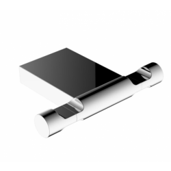 103 TB14459 GANCHO DOBLE LUCENT CROMO PZA