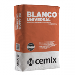 41 ADHESIVO UNIVERSAL BLANCO CEMIX 20KG