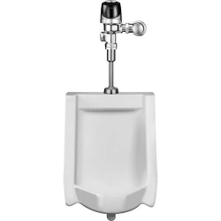 SET MINGITORIO ECOS BLANCO CON FLUXOMETRO ELECTRONICO CROMO  