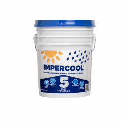 41 IMPERCOOL 5 FIBRATADO BLANCO 19 LT