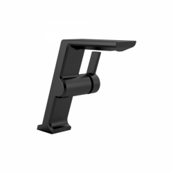 MEZCLADORA PARA LAVABO PIVOTAL NEGRO MATE