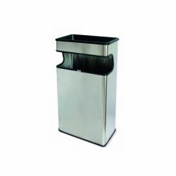 BASURERO RECTANGULAR INOXIDABLE
