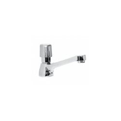 Llave temporizadora de botón superior cromo