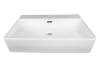 149 LAVABO SOBRE PONER MONACO 600 BLANCO UNA PERFORACIÓN ARTEXA PZA